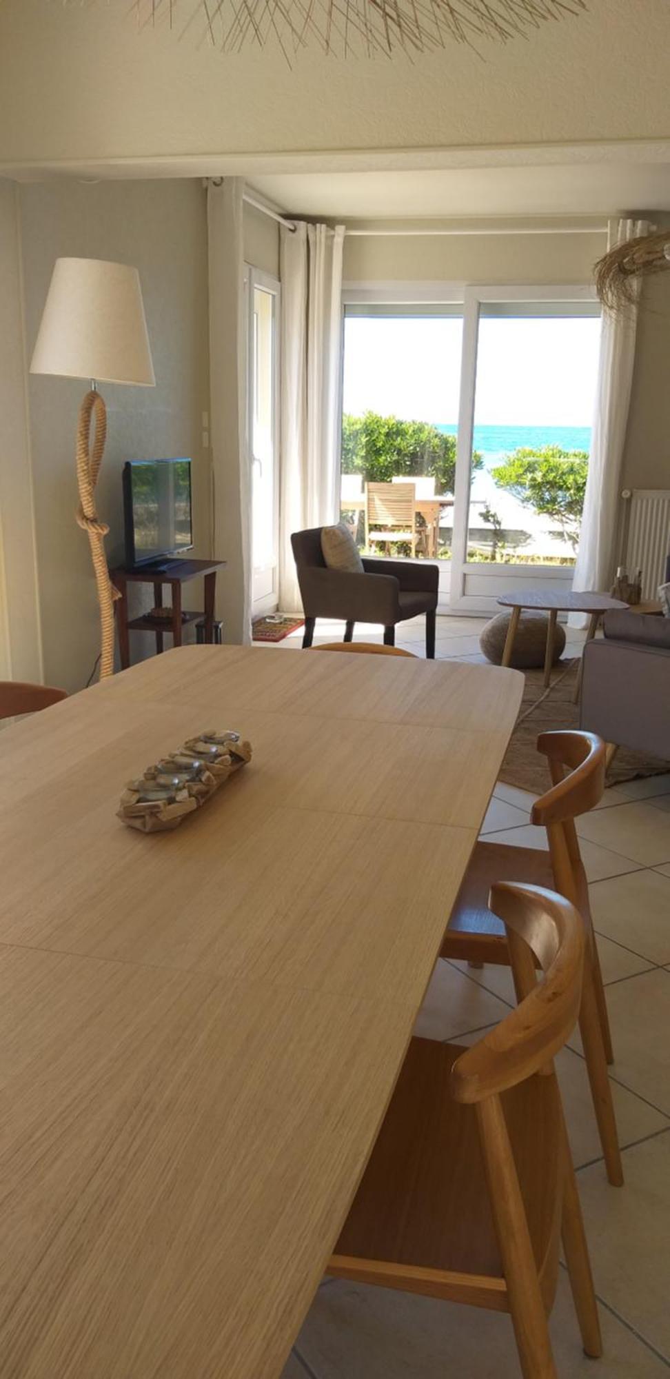Vue Exceptionnelle En Front De Mer, 8 Personnes Ver-sur-Mer Luaran gambar