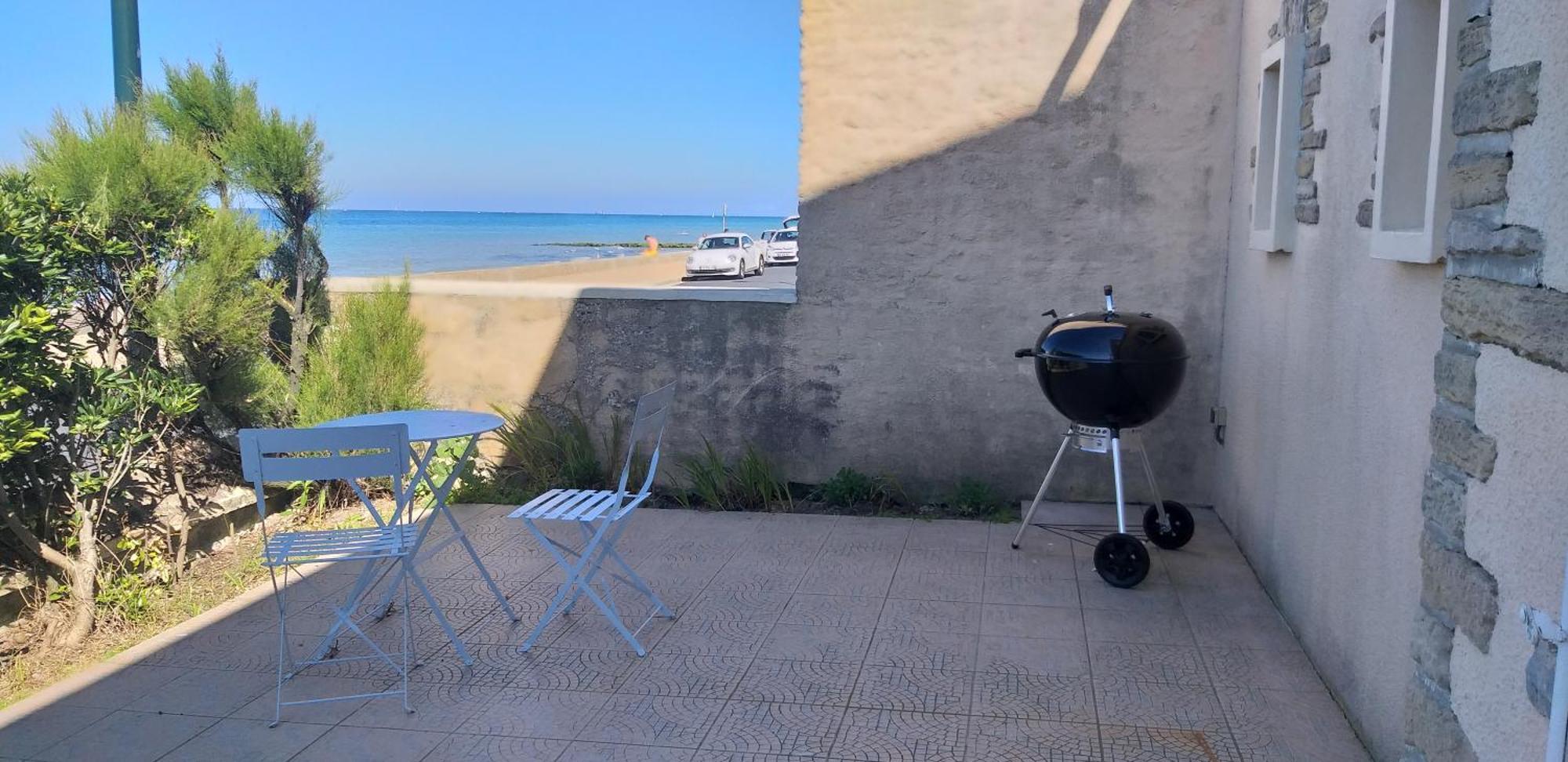 Vue Exceptionnelle En Front De Mer, 8 Personnes Ver-sur-Mer Luaran gambar